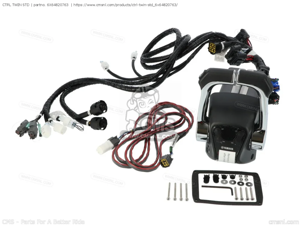 Yamaha Remote Twin Engine Control Kit - 6x6482076300 Promotion