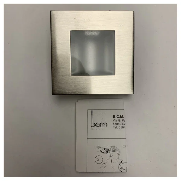 Must-Have BCM 3259 / 0C.A Chrome Square Stainless Steel Downlight Spot 12 / 24V