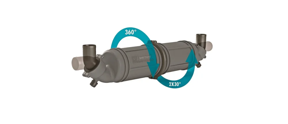 Vetus NLph45 Marine Waterlock - Muffler D45 mm Solde
