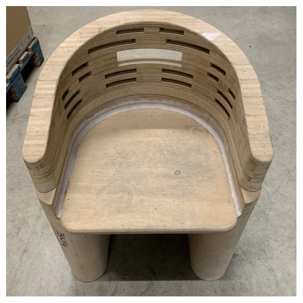 VIP Wood Uncovered Arm Chair Type C.arm/VIP94 Achat Immédiat