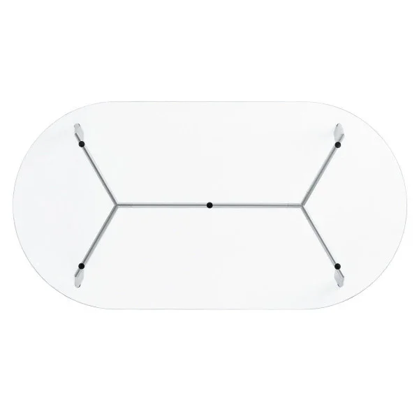 Acheter Direct Crystal Glass Top 2600 x 1200 x 15 mm Polished
