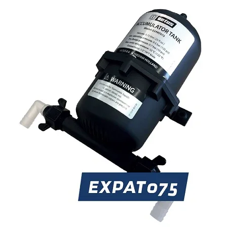 Vetus Expat075 Hydrofoor Pressure Tank 750 ml 8.5 Bar Bon Marché