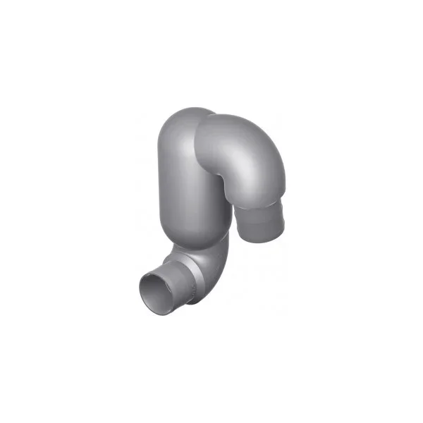 Vetus LT152 152 mm Gooseneck Exhaust Muffler LT Prix Bas