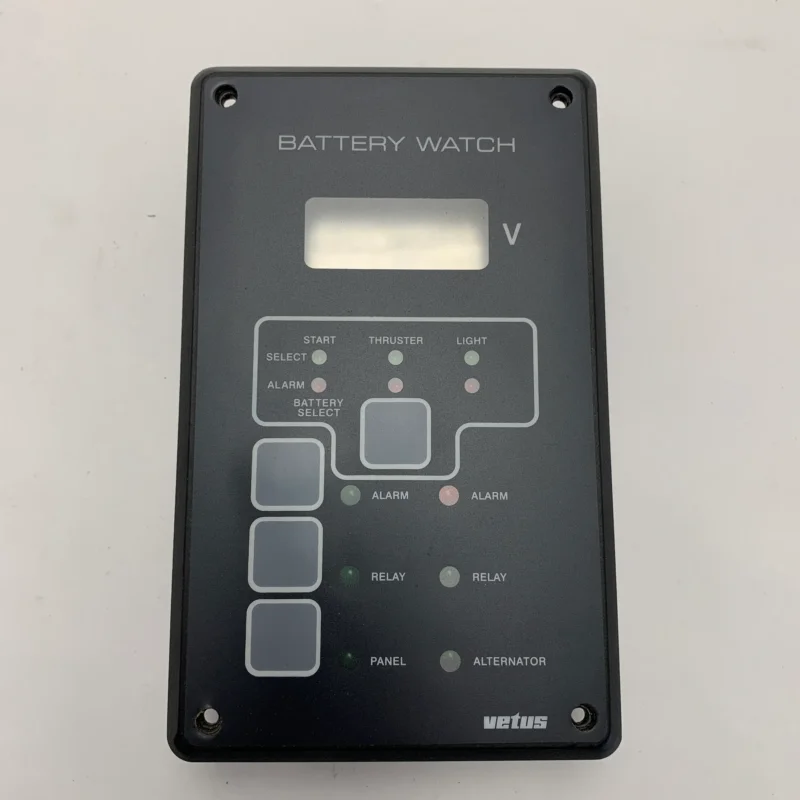 Vetus Battery Watch Controller - Indicator Panel Black Must-Have