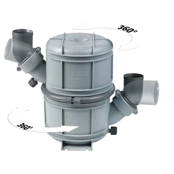 Vetus NLP40 Marine Exhaust Waterlock Muffler 40 mm Prix Réduit