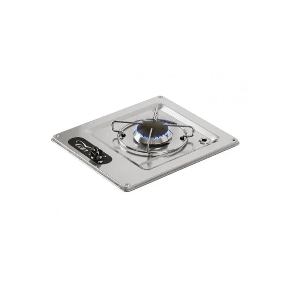 The CAN 1-burner stainless steel gas stove is built-in and has the model number PC1320. Jusqu'à Épuisement Des Stocks