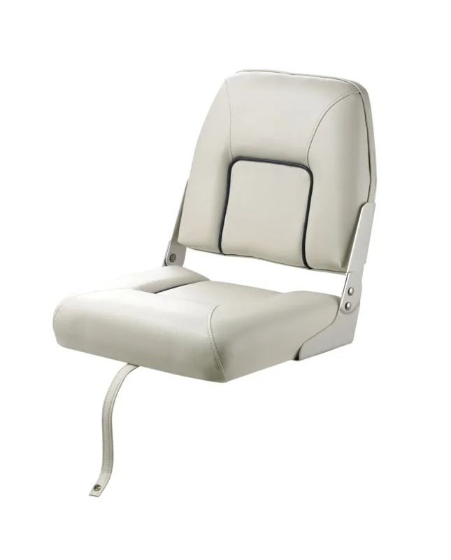 Pas Cher Vetus CHFSW First Mate Foldable Pilot Steering Seat White
