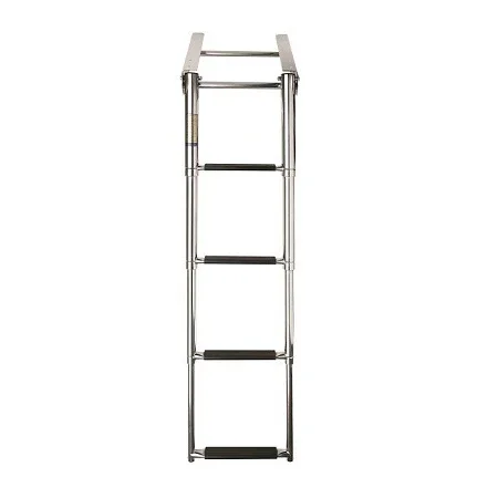 Top Vente Vetus SLT4PA Bathing Ladder 4 Steps Stainless Steel Foldable