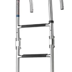 Acheter En Ligne Vetus SLFB3A bathing ladder foldable stainless steel 3 steps