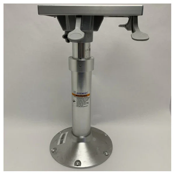 Paiement Sécurisé Vetus PCG fixed aluminum seat support with slider H616 mm