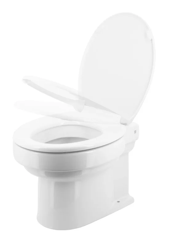 Vetus TMW24Q electric marine toilet without lid seat and controller Achetez Aujourd'hui
