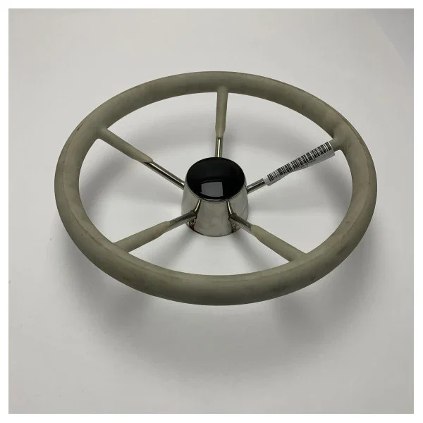 USED Vetus WS360 wite 5 spoke stainless steel steering wheel D360 mm Bon Marché
