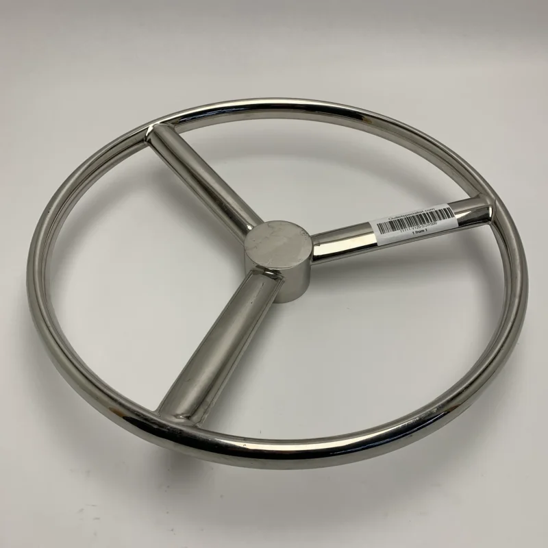Commande En Gros USED Vetus SSW500 stainless steel 3 spoke steering wheel D500 mm