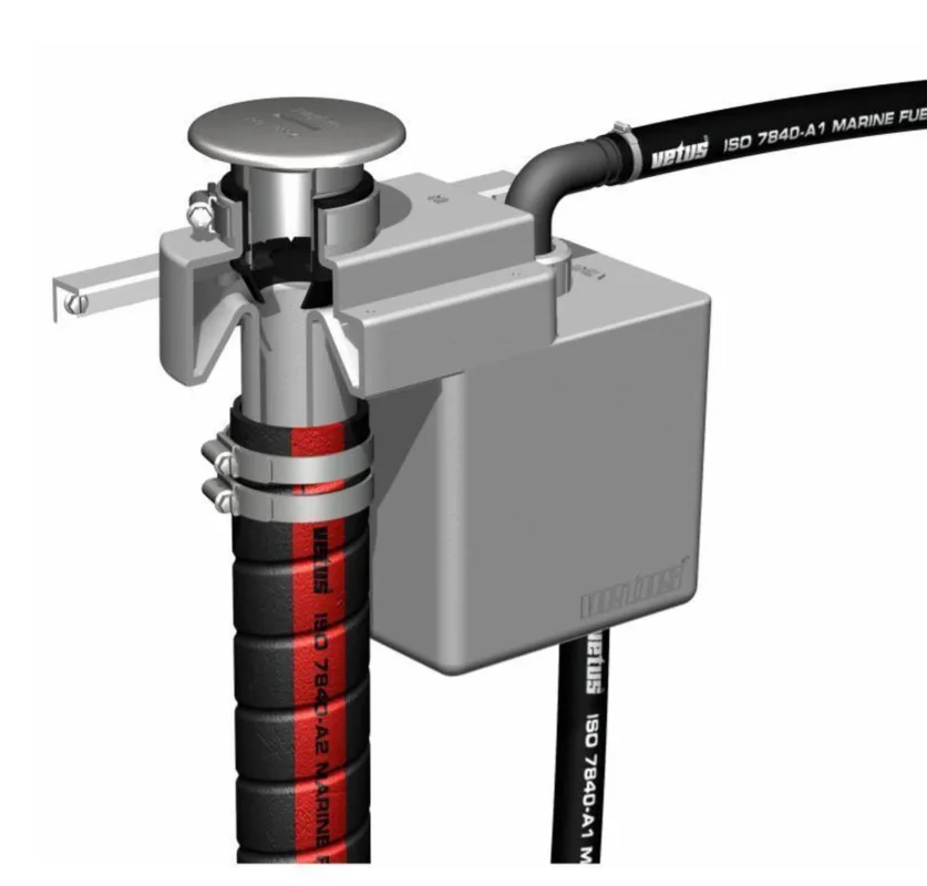 Usine Directe Vetus FS5116 fuel splash overflow stop 51 mm