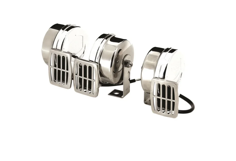 Commander Vite Vetus TNA24H 24V stainless steel marine air horn