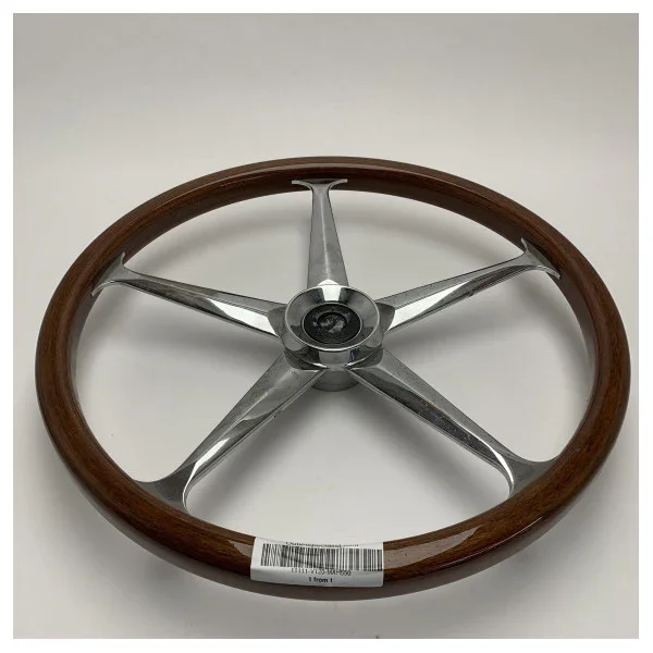 Top Vente USED Vetus MAH550 marine stainless steel steering wheel with mahogany D550 mm