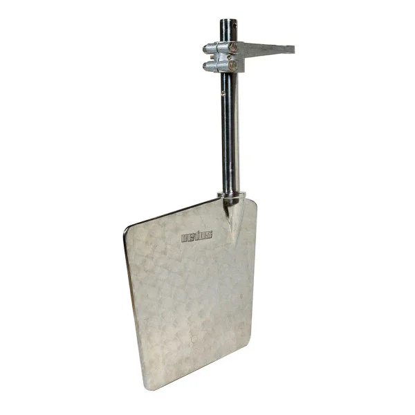Nouvelle Collection Vetus RUDS4040 stainless steel rudder blade 40 mm shaft
