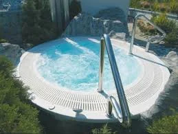 Victoria Spa Sumatra D248 cm built-in round 6-person jacuzzi Meilleure Vente