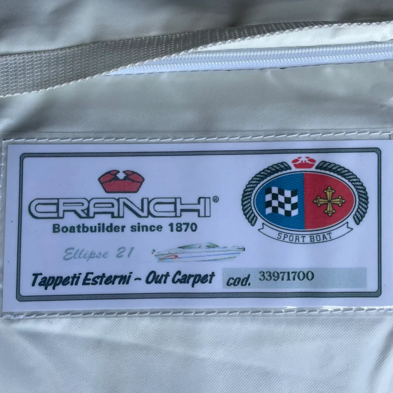 Top Vente Cranci Ellipse 21 original blue cockpit carpet - 33971700