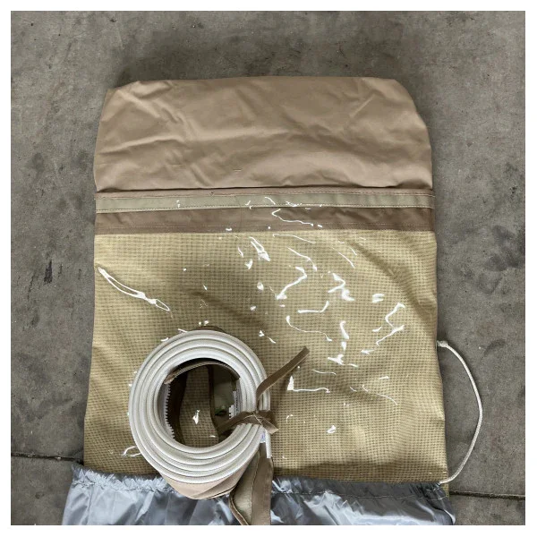 Populaire Sessa Marine HT C43 aft deck closure canopy canvass beige with installation kit - 048088D1
