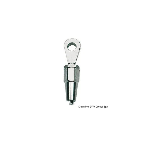 Prix Promo Stainless Steel 12mm Wire Fork Terminal for Marine and Maritime Applications