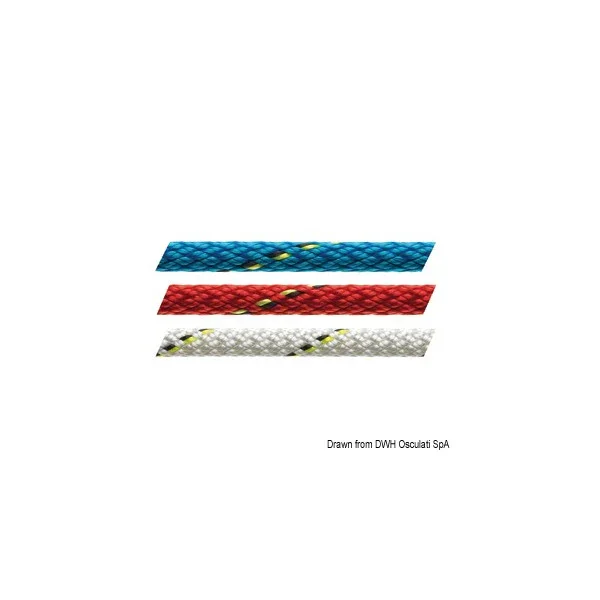 Vente Directe Marlow D2 Competition 78 Braid Polyester Rope - Durable Marine Sailing Line 10mm