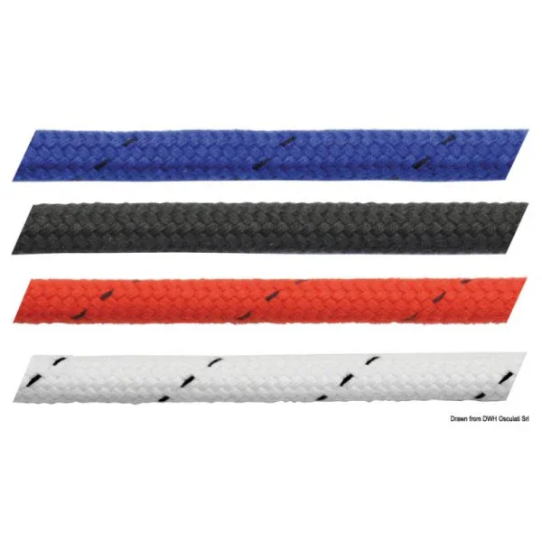 Solde Premium 4mm Gold Polyester Marine Rope - Durable, Weather-Resistant Sailing & Rigging Line