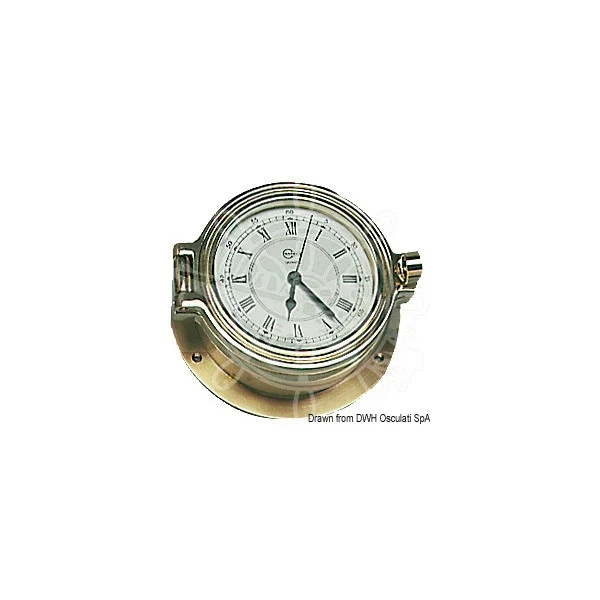 Haute Qualité Marine-Grade Barigo Poseidon+sect Stainless Steel Sea Clock - Durable, Precise & Weather-Resistant