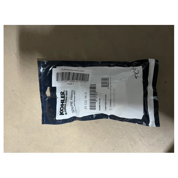 Paiement Sécurisé Kohler Marine Spark Plug Model 2513216S – Durable Corrosion-Resistant Ignition for Boat Engines