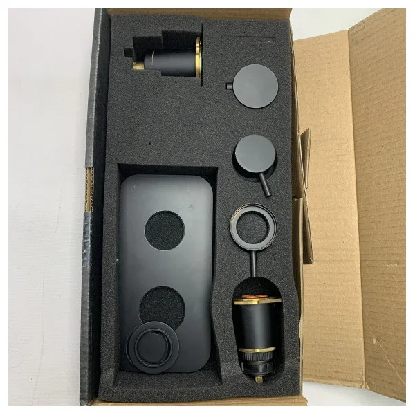 Expédition Rapide Elka 2-way shower mixer tab black - 020022-06