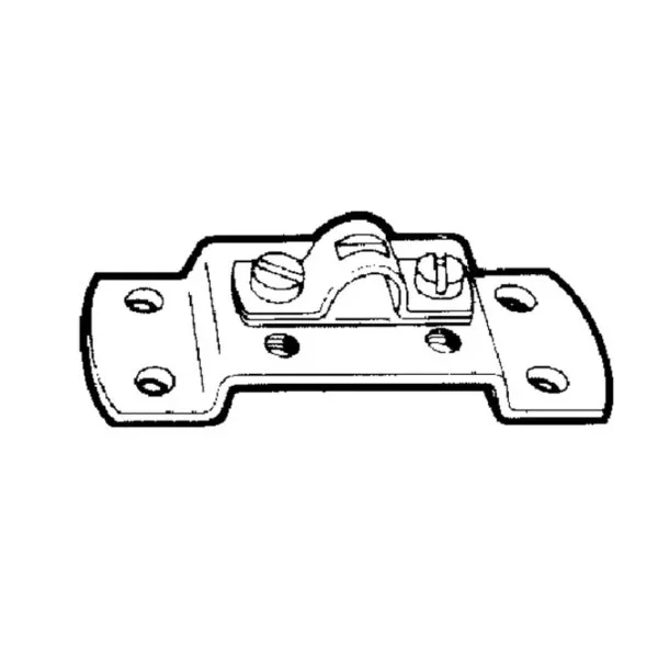 Ultraflex 30325E Marine Cable Clamp and Shim - Durable Corrosion-Resistant Maritime Mounting Solution Prix Bas