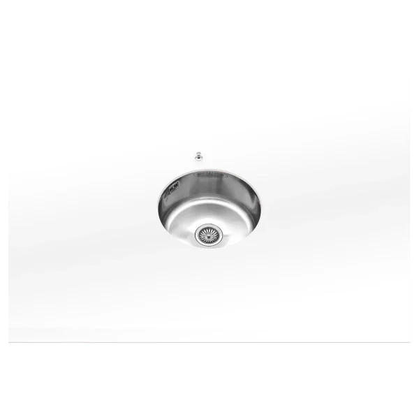 Alpes stainless steel V40D round build in sink D40 cm Commander Maintenant