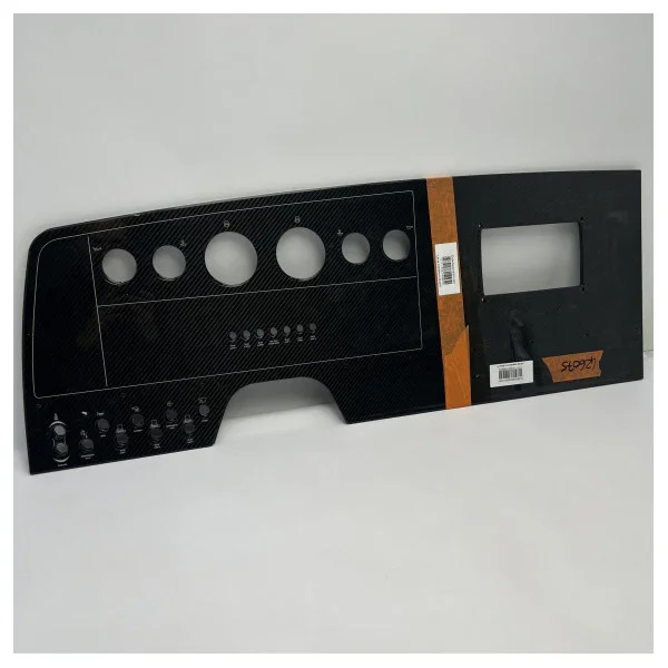 Original Riva carbon fiber dashboard panel for Rivamare 38 with 7 inch plotter - 426075 Prix Bas