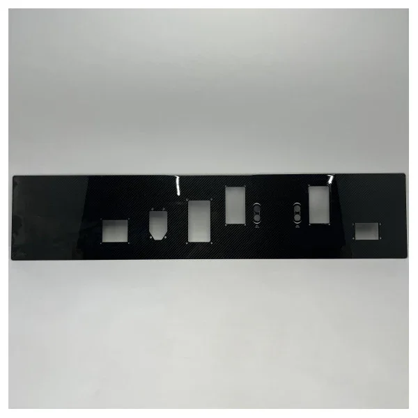Expédition Rapide Original Riva Ribelle 66 black carbon dashboard panel for motor instruments - 414467