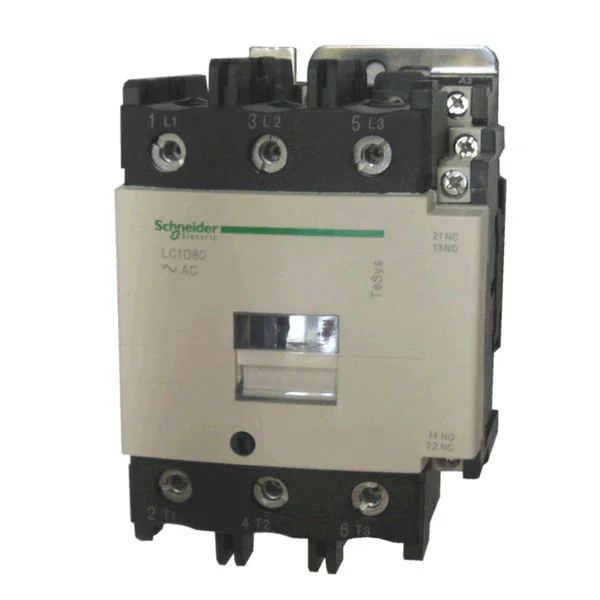 Seulement Aujourd'hui Schneider Electric LC1-D80 3-Pole Contactor 240V AC Durable Marine Grade Motor Control Switch