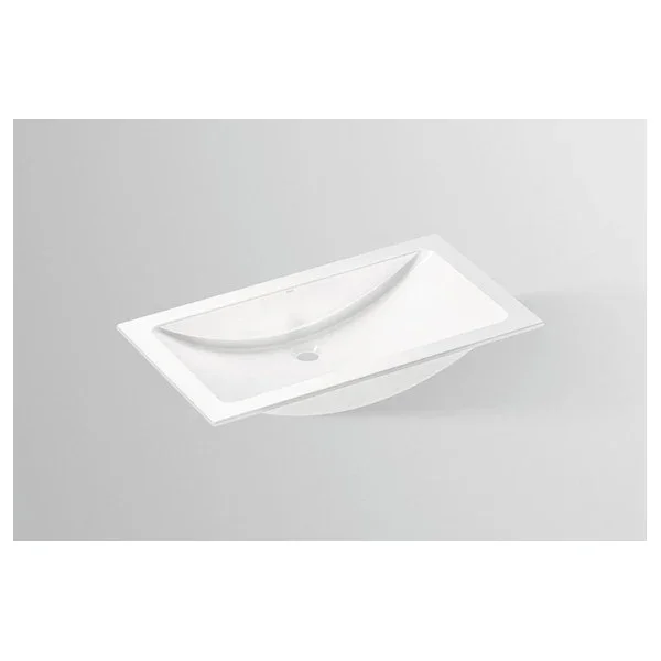 Alape EB.R800 build in Washbasin 800 x 121 x 450 mm - Durable Ceramic Sink for Ships & Maritime Use - 2203200000 Meilleur Choix