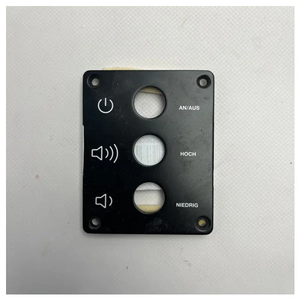 Nouveauté Original Riva black coated Audio Control Panel for Waterproof Marine Audio Systems - RBAPD