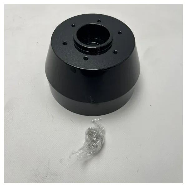 Vente Directe High-Quality Marine Steering Wheel Hub 400mm with Durable Black Coating and Easy Installation