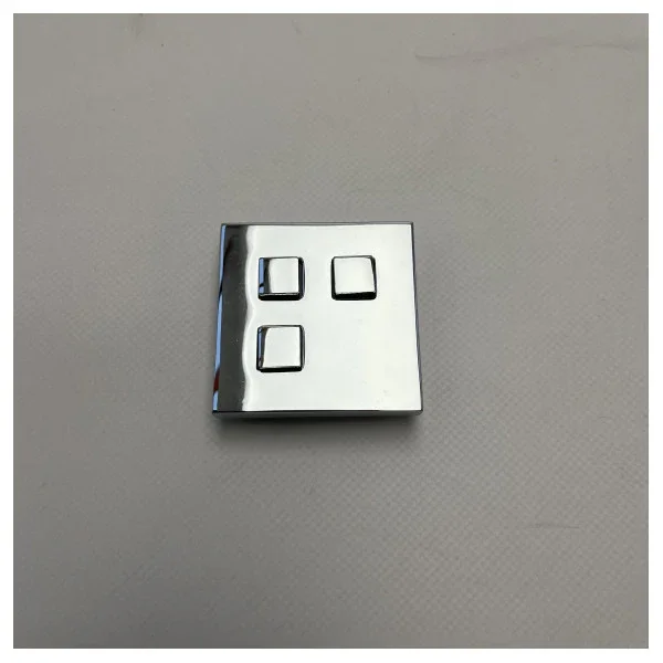 Retour Gratuit Premium Stainless Steel Marine Mounting Plate 3P 60x60mm for Durable Electrical Connections