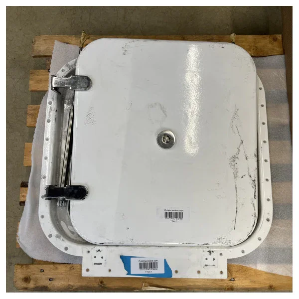 Retour Gratuit 2nd choise Stainless steel NEMO watertight access hatch with lock 490 x 430 LN A30 FD - 379480