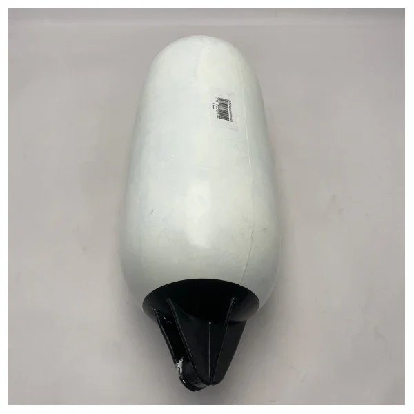 2nd choice Durable Marine Fender - White Cylindrical Boat Bumper with Black Ends, UV Resistant and Easy Mounting Expédié Aujourd'hui