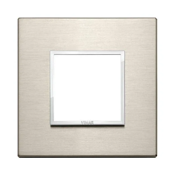 Quantité Limitée Vimar Eikon EVO 2M Bronze Aluminum Plate - Marine Grade Corrosion Resistant Cover