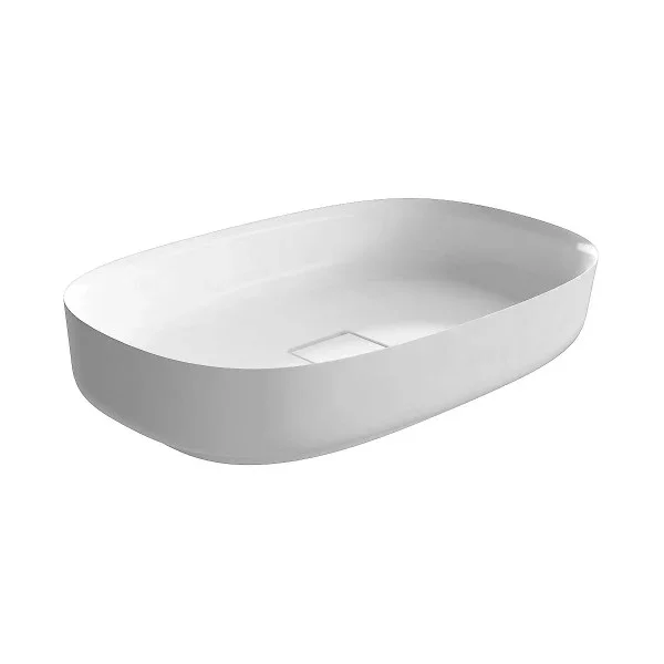 Durable Marine Oval Sink Antonio Lupi Piper - White Ceramic Basin for Boats and Wet Environments - M06705ABIA Authentique