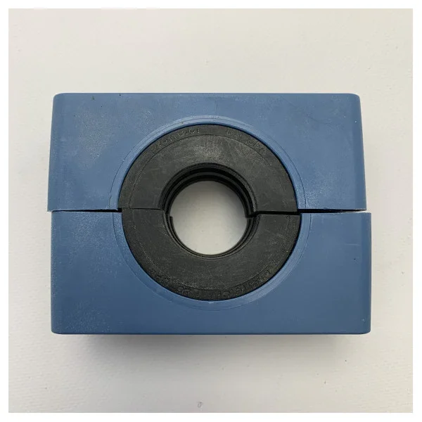 Durable Rubber-Insulated Pipe Clamp for Marine Water and Fuel Line Mounting - Vibration Resistant, Weatherproof Design Offre Limitée