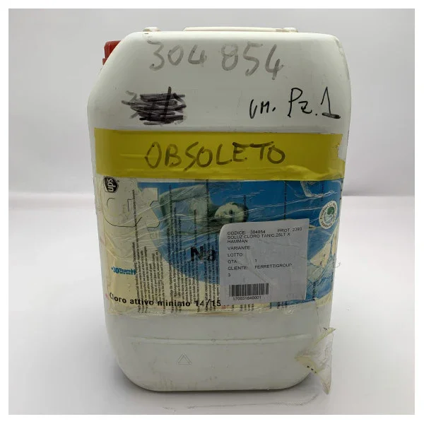 Dernier Modèle High-Quality 25L Chlorine Solution Tank for Marine Disinfection and Water Treatment