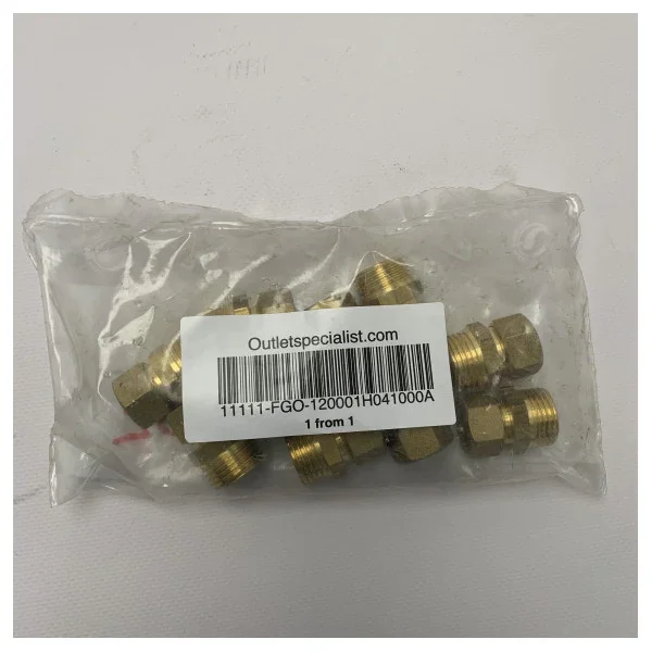 Affaire À Saisir High-Quality Brass 1/2 Inch Male Nipple Fitting for Marine Plumbing and Corrosion-Resistant Water Systems