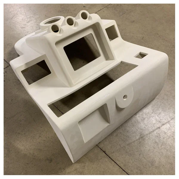 Nouvelle Collection ITAMA boat steering console dashboard white GRP - 227036