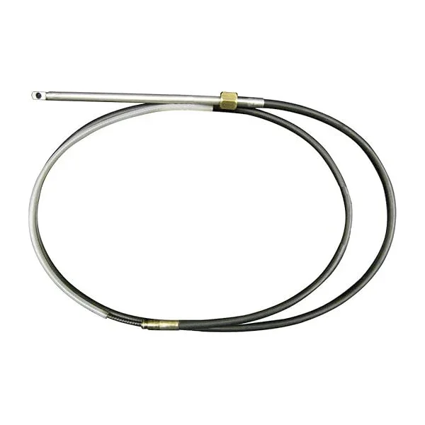 Uflex Universal Marine Steering Cable M66 X 20ft � Durable Stainless Steel Replacement for Uflex Fast Connect, Teleflex QC & Morse Command 290 Helmet Models Prix Choc