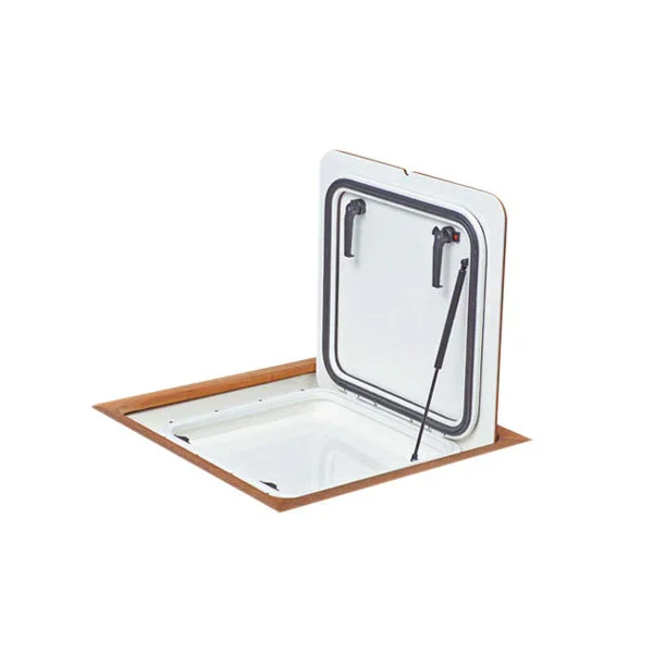 NEMO marine grade white coated access hatch 640 X 640 - 218.425 Authentique