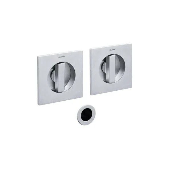 Olivari D128-CO Flush Handle Satin Chrome Door Handle Meilleur Prix